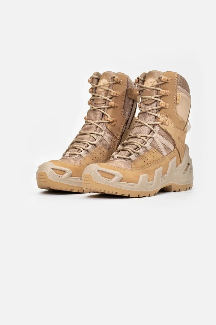 Vaneda 1191 V-Clutch Pro On Duty Nubuck Male Boot Beige