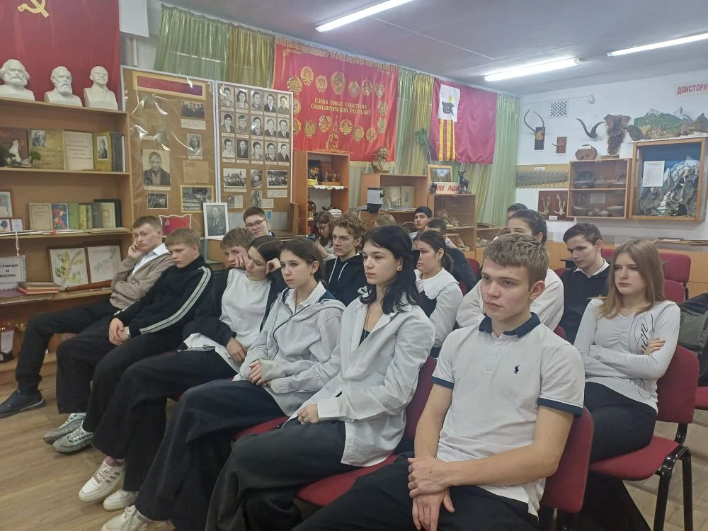 📚 **Без срока давности**   Вчера прошли музейные уроки, организованные руководителем музея И.М. Ерем