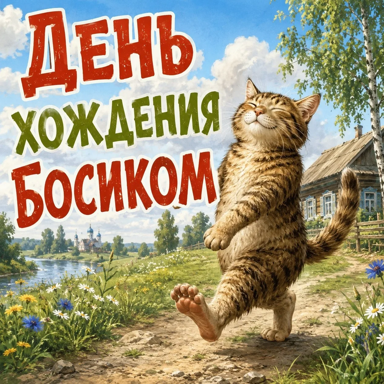 🌿✨ 26 мая — День хождения босиком ✨😊  Сегодня отмечают необычный и очень летний праздник — День хожд