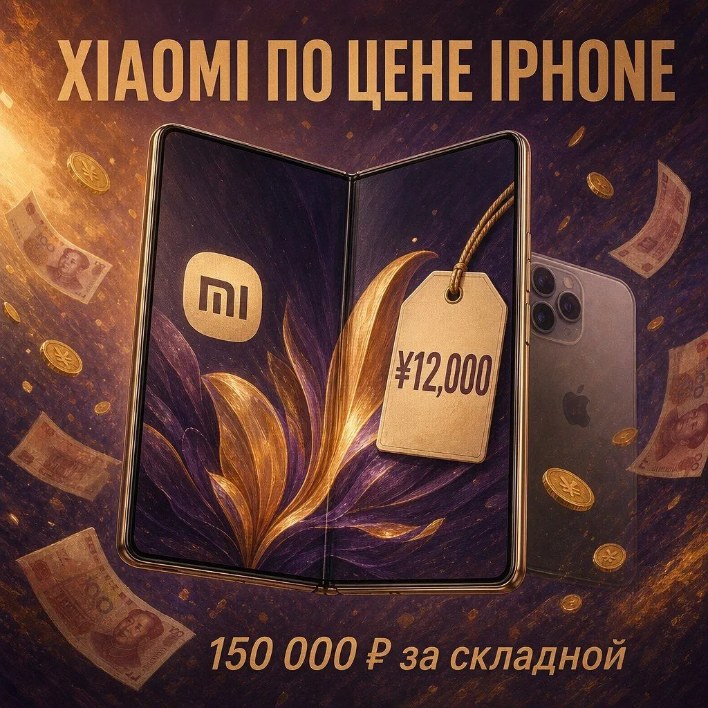 Xiaomi 18 Fold будет стоить как флагман Apple
