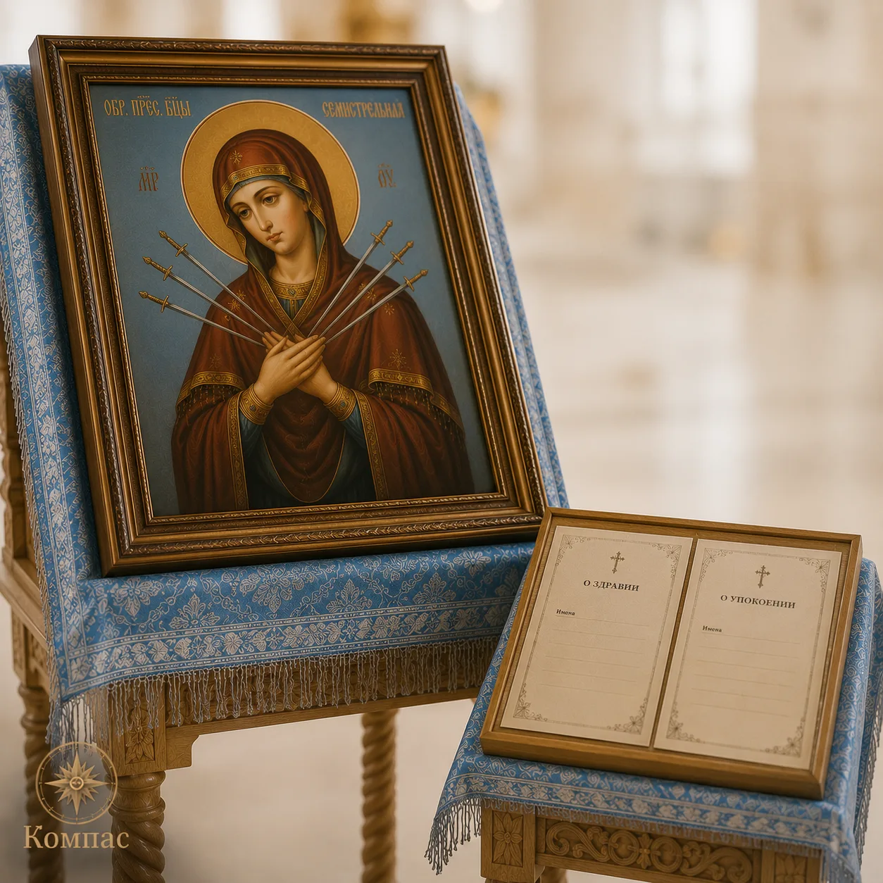 Записки на праздник Семистрельной иконы Божией Матери («Умягчение злых сердец»)