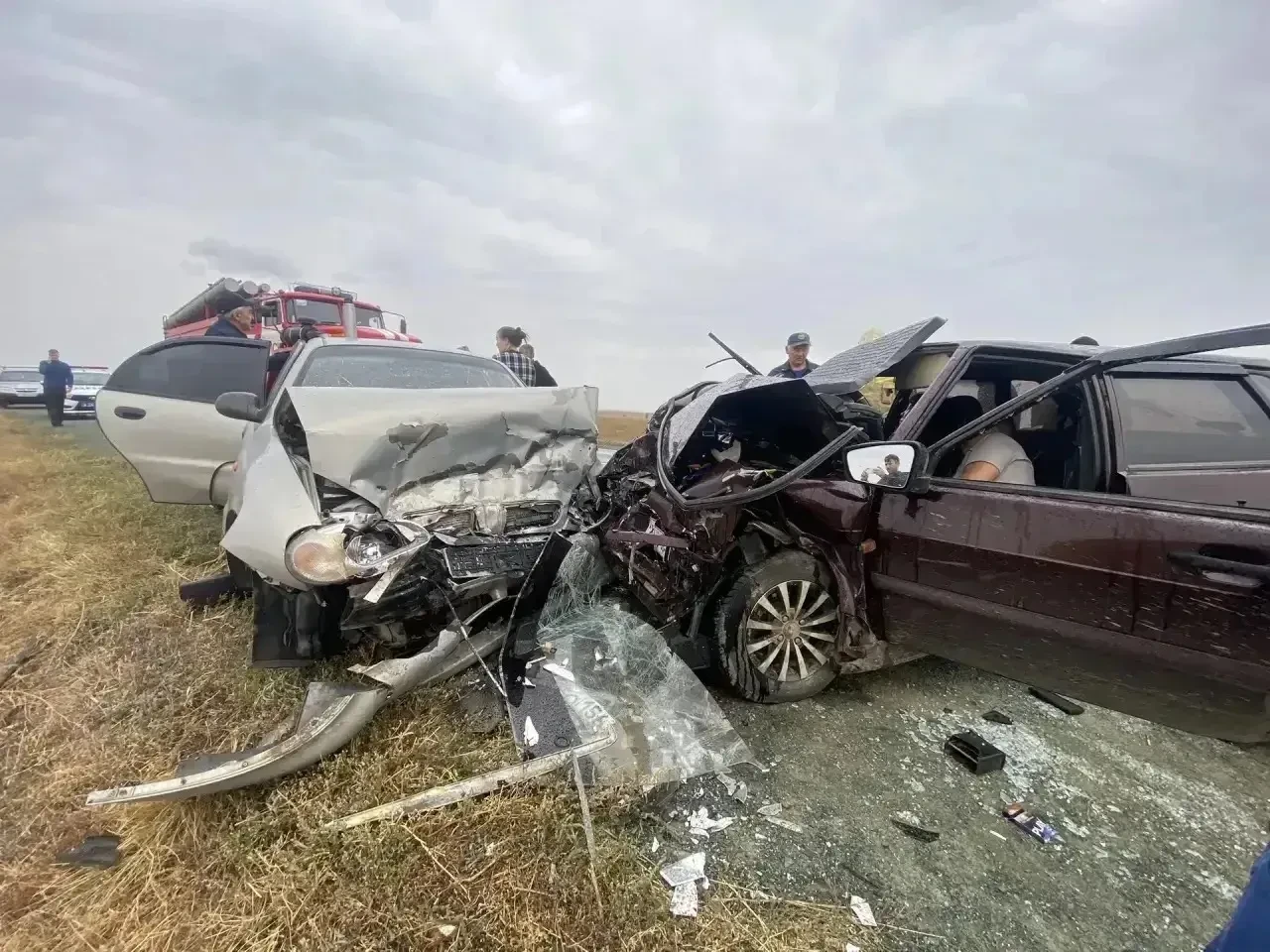 Шесть человек пострадали в ДТП на оренбургской трассе