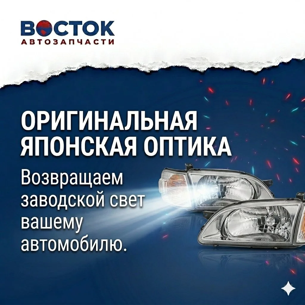Оригинальная японская оптика: возвращаем заводской свет вашему авто 💡🇯🇵