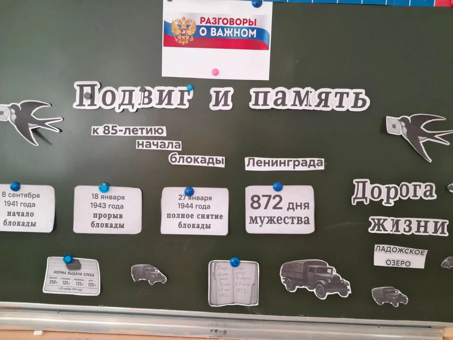 Во 2 «Б» классе состоялось занятие из цикла «Разговоры о важном», посвященное 85-летию ...