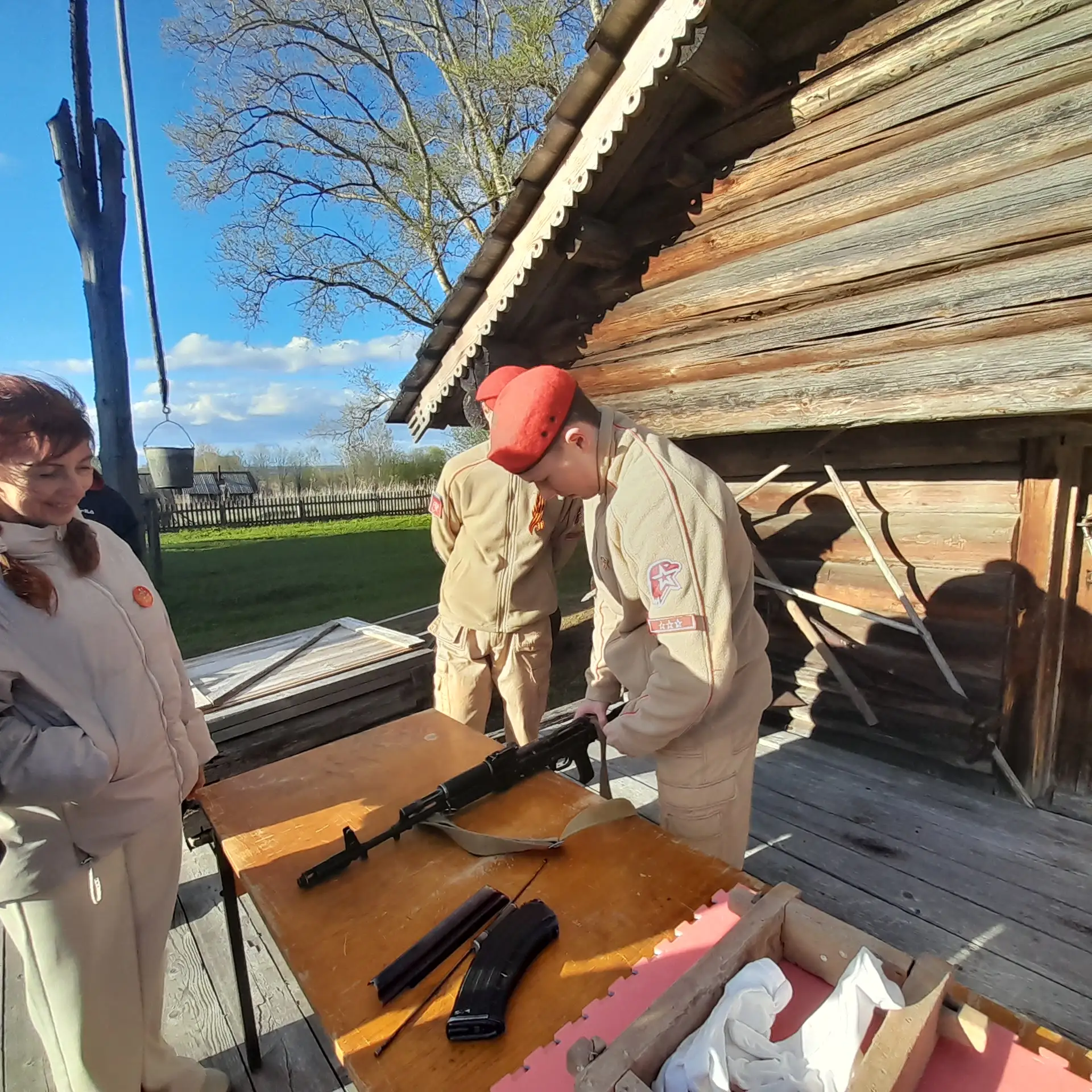 Обучающиеся Подосиновской средней школы приняли участие в патриотическом мероприятии «М...