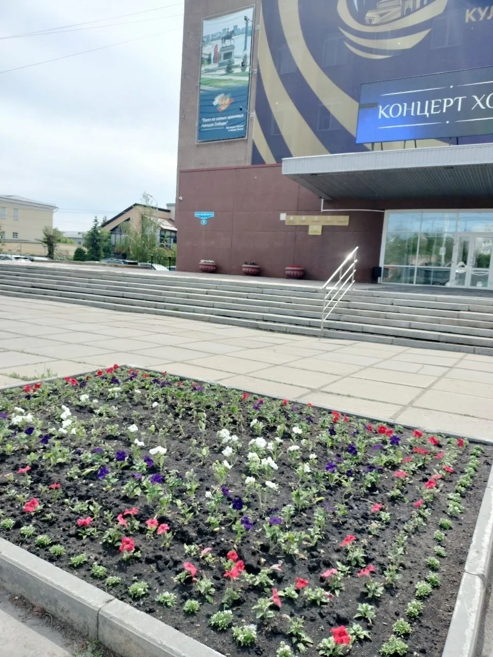 В разгар лета некоторые клумбы в центре Омске выглядят довольно грустно 😞 

Фото: Омск с огоньком