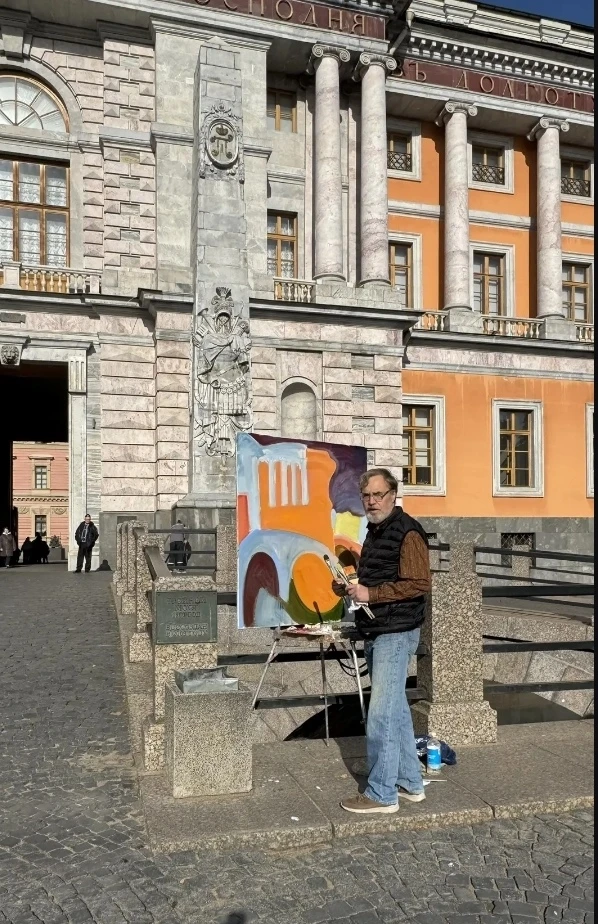 Илья Комов, сегодня новая локация 📍. Михайловский замок🏰.