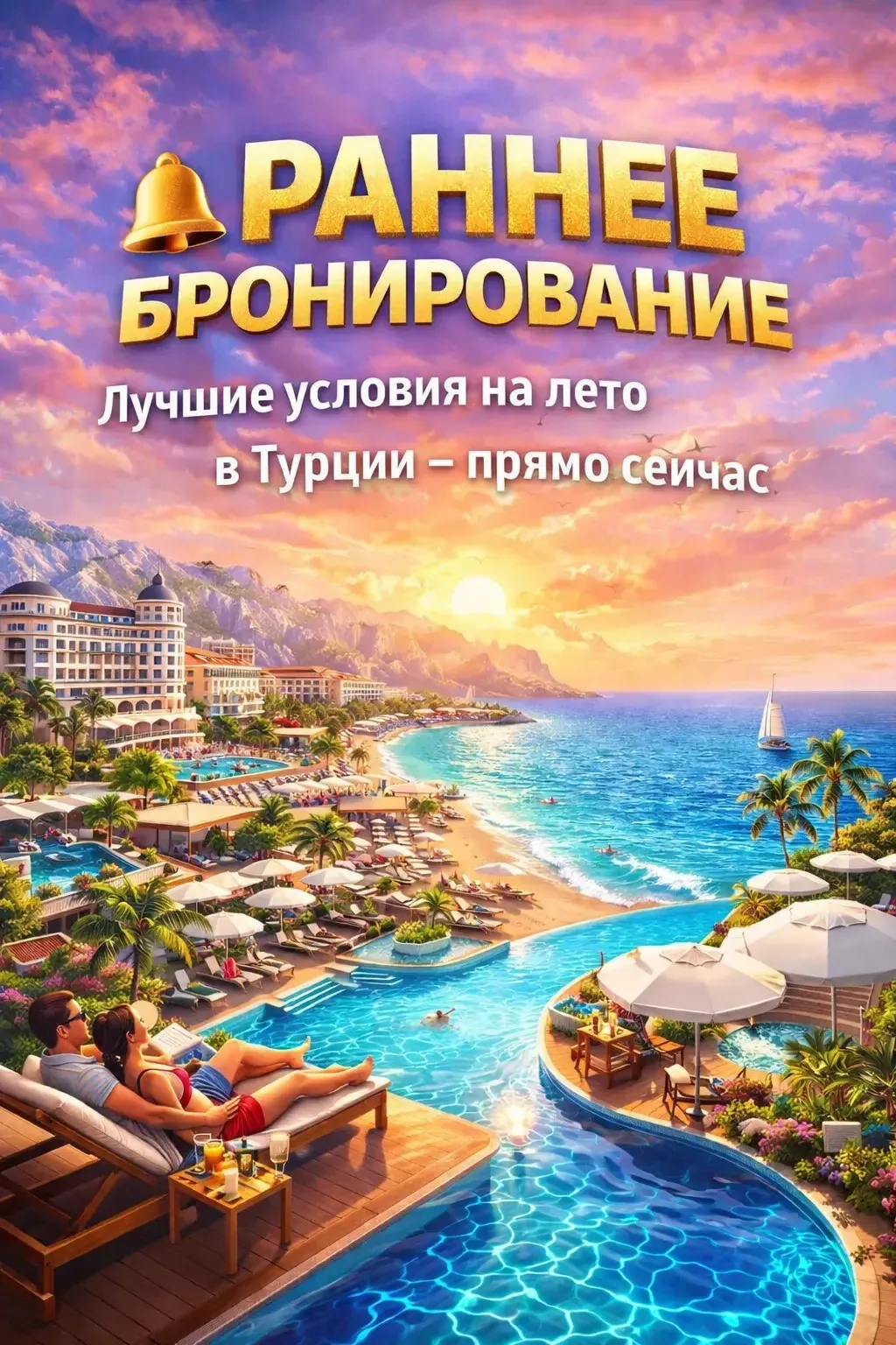 🇹🇷 ТУРЦИЯ НА ЛЕТО 2026 — АКЦИЯ РАННЕЕ БРОНИРОВАНИЕ 🔔