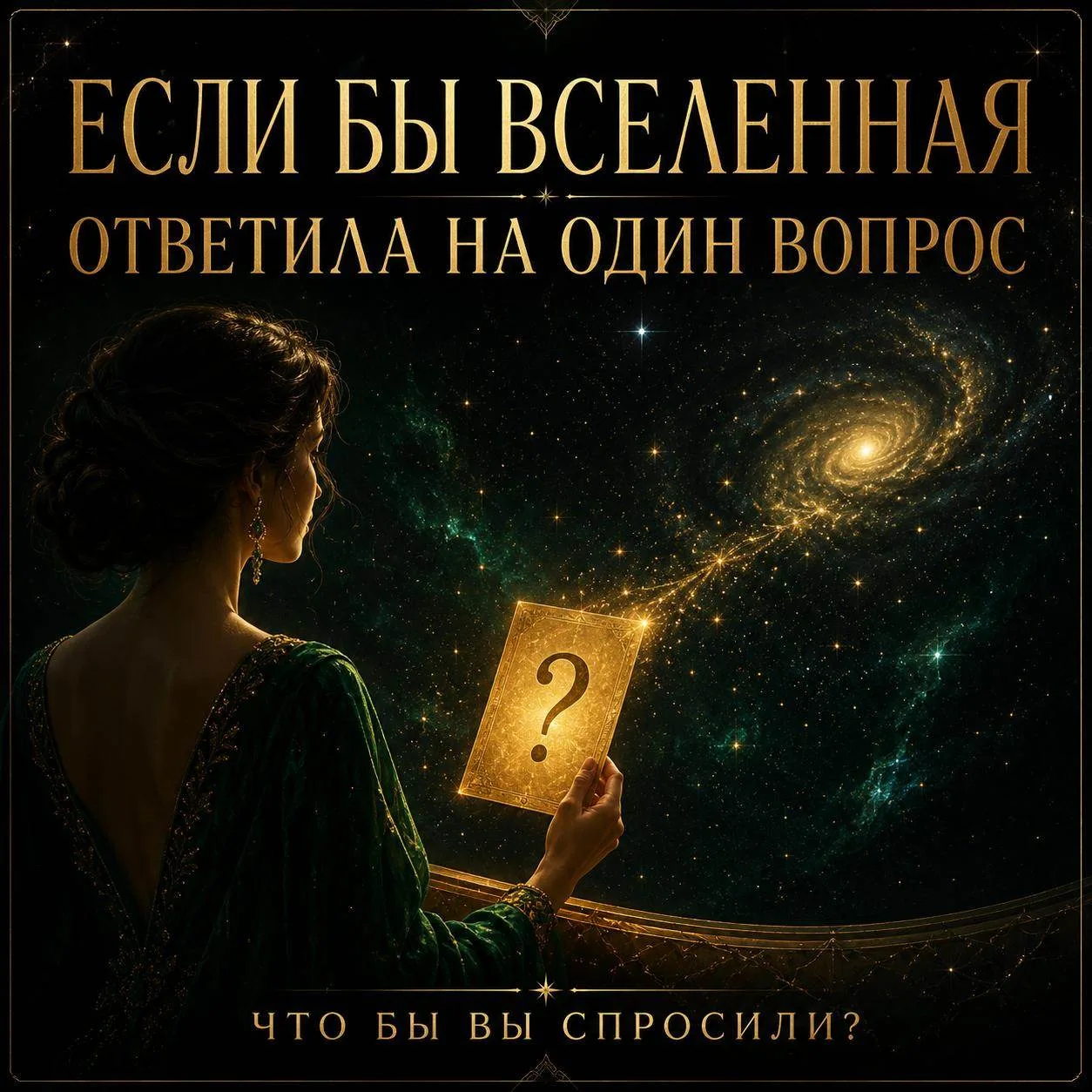 Давайте сегодня немного поиграем со Вселенной ✨