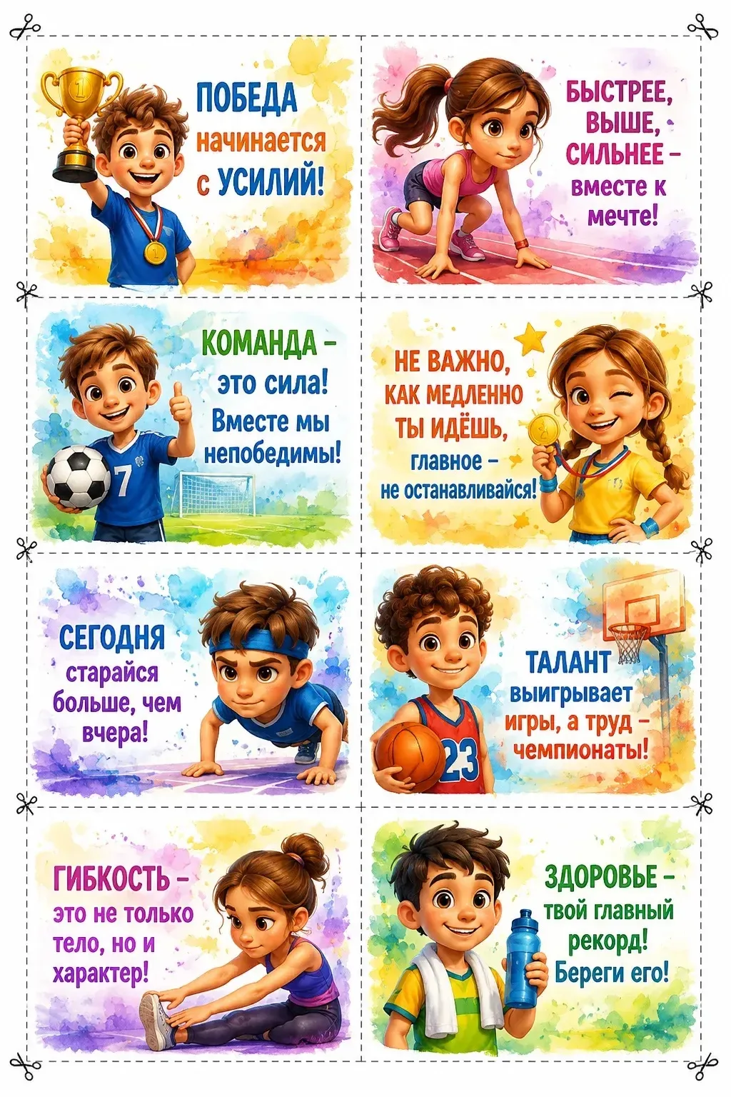 Мотивация особенно важна на первых уроках физкультуры.