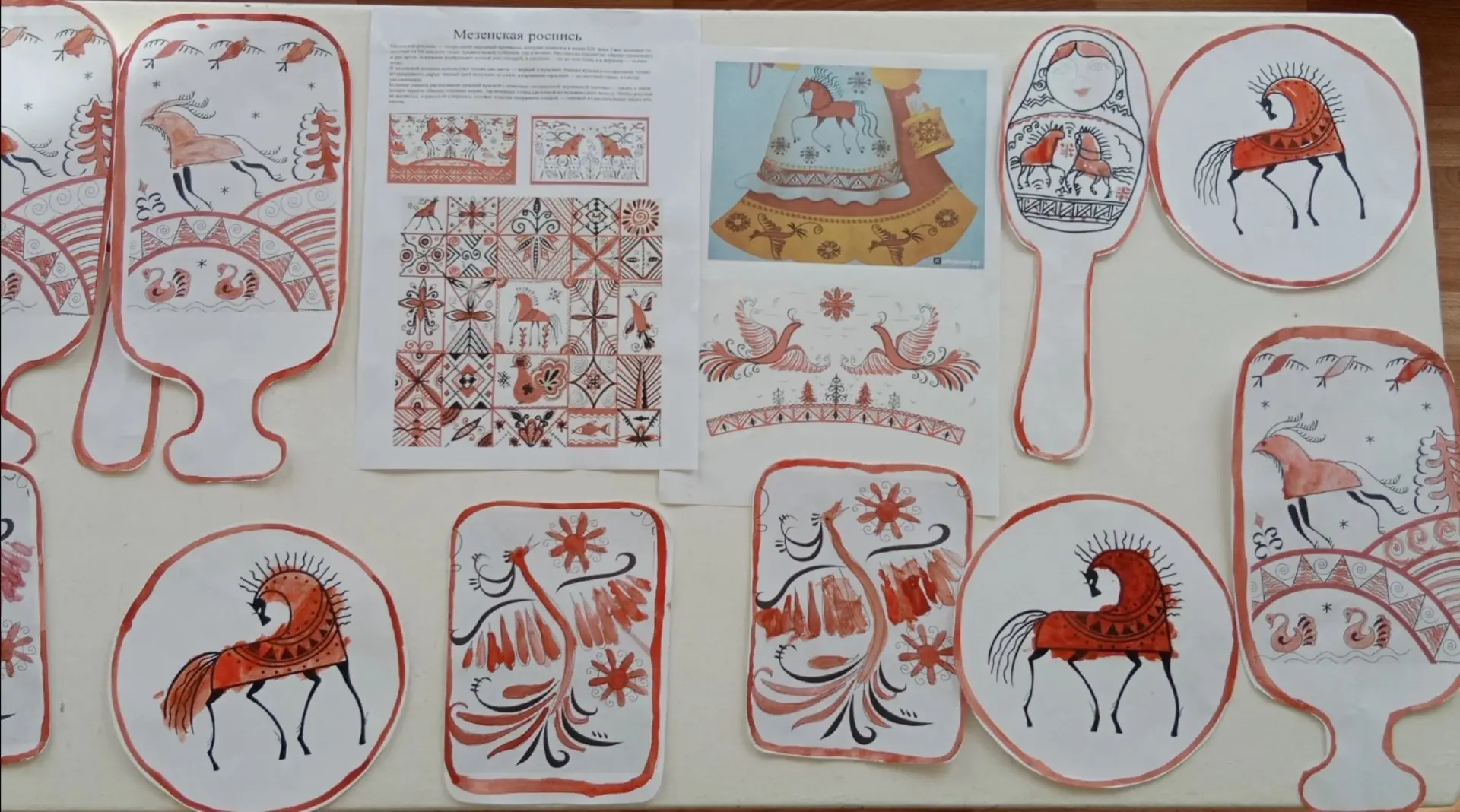 Знакомство с сокровищами Русского Севера продолжается! 🎨

Педагоги детского сада продолжают знакоми