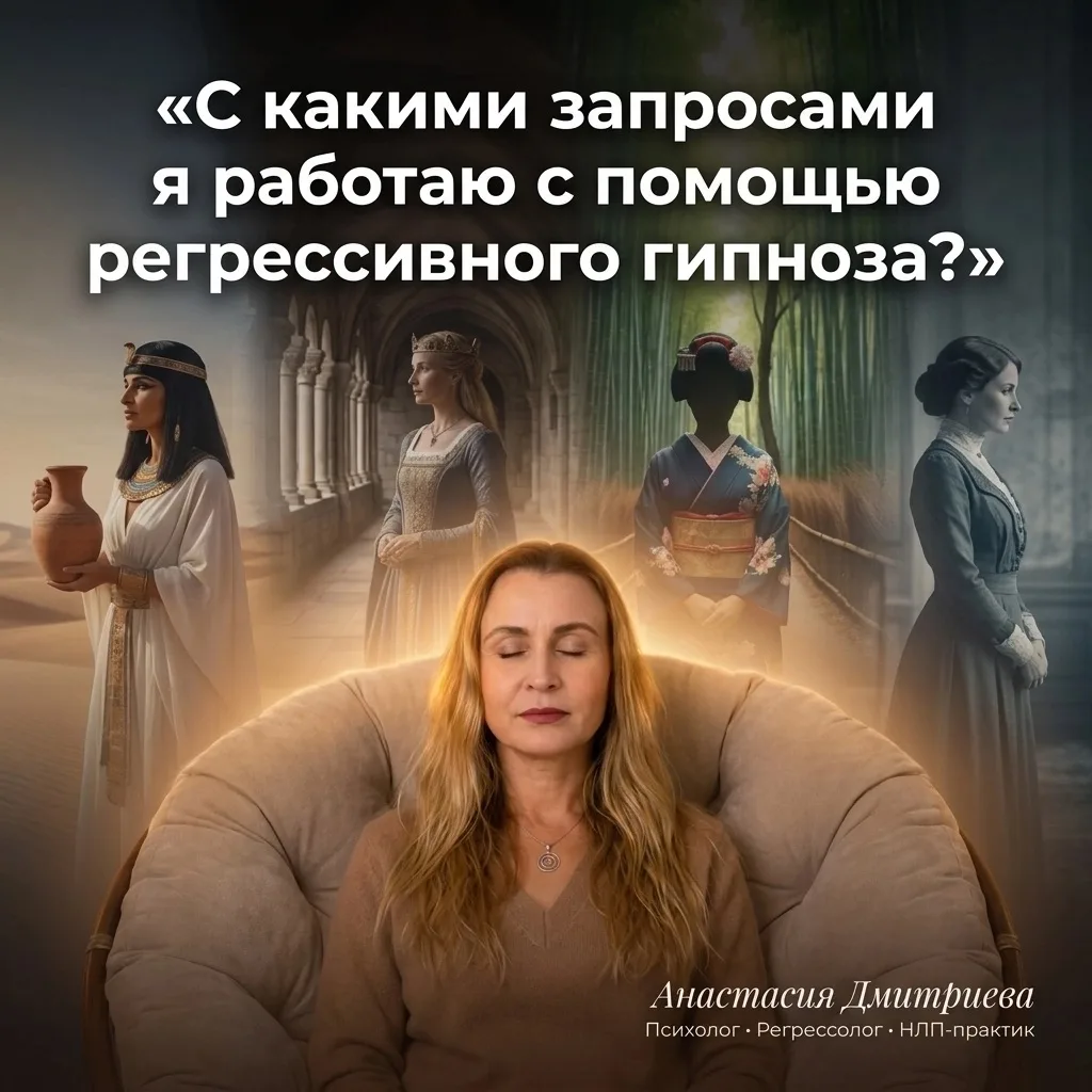 С какими запросами я работаю с помощью регрессивного гипноза?