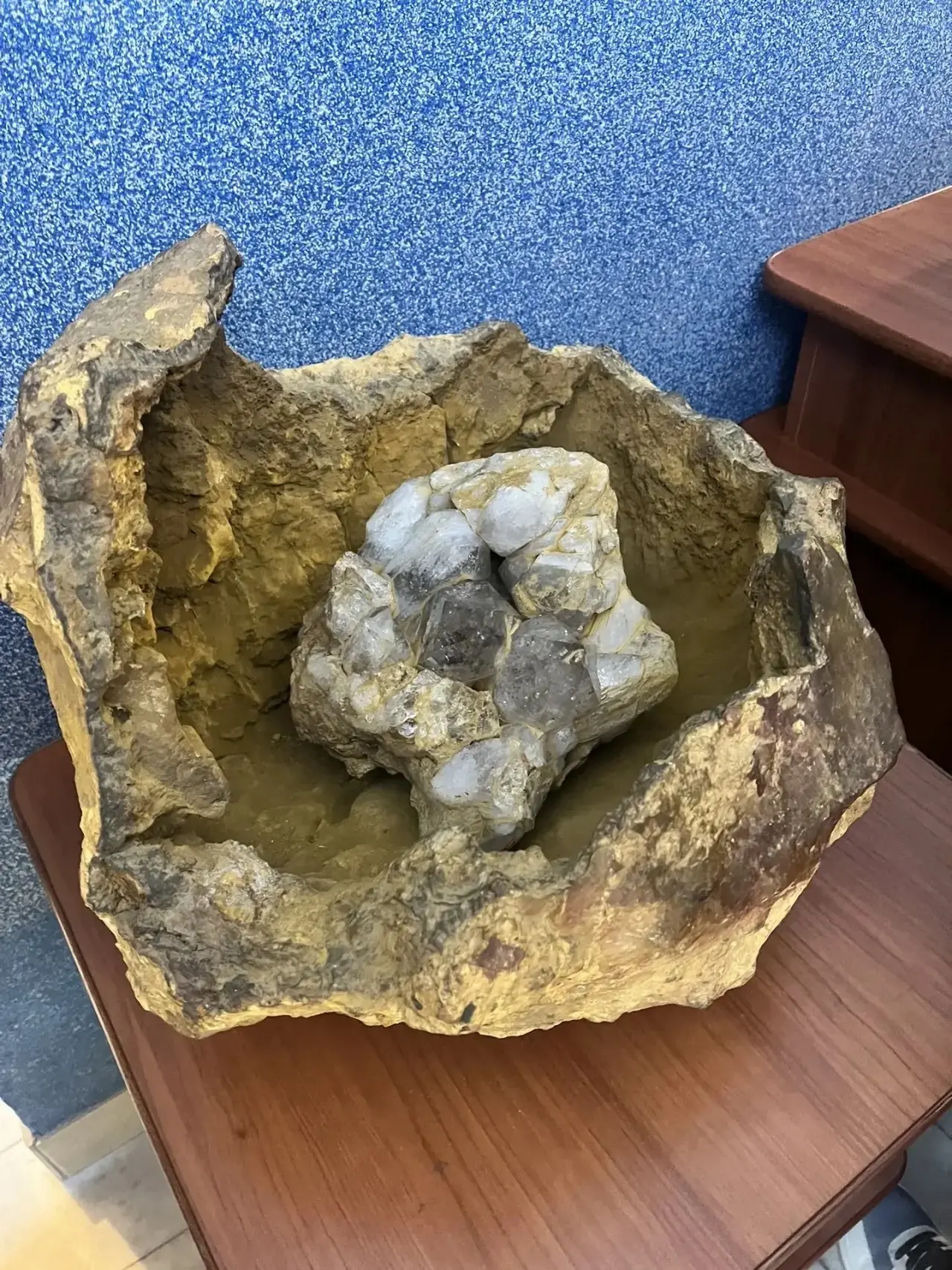 На днях совместно с Русским географическим обществом провели  в музее геологии и полезных ископаемых