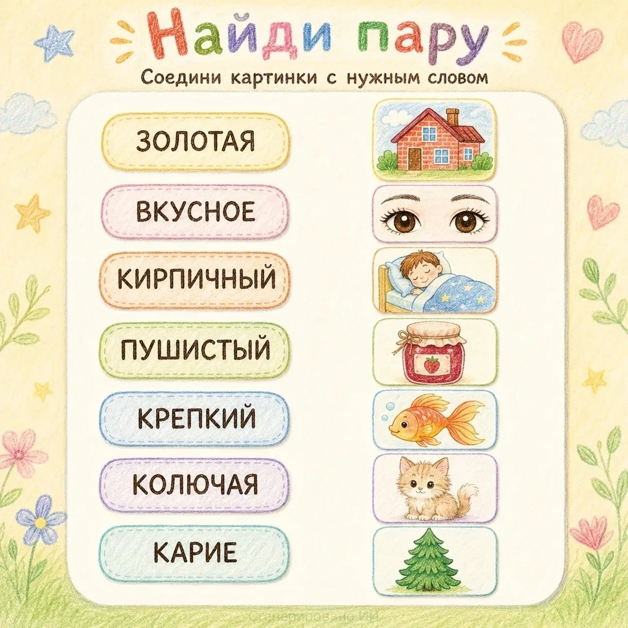 «Найди пару»