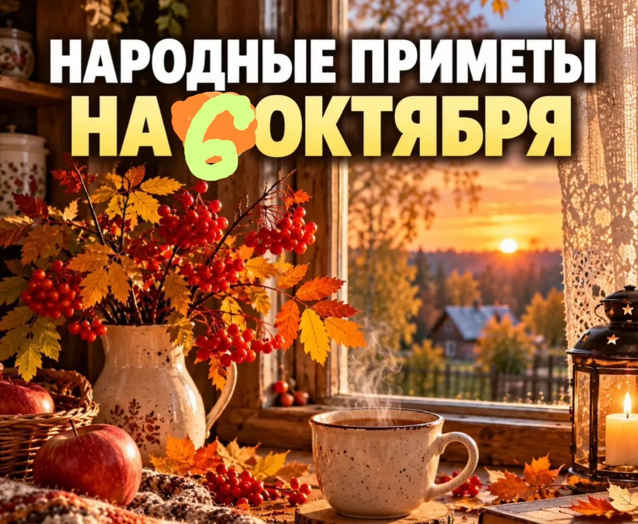 По народному календарю 6 октября 2026 года отмечается день Ираиды, православная церковь...