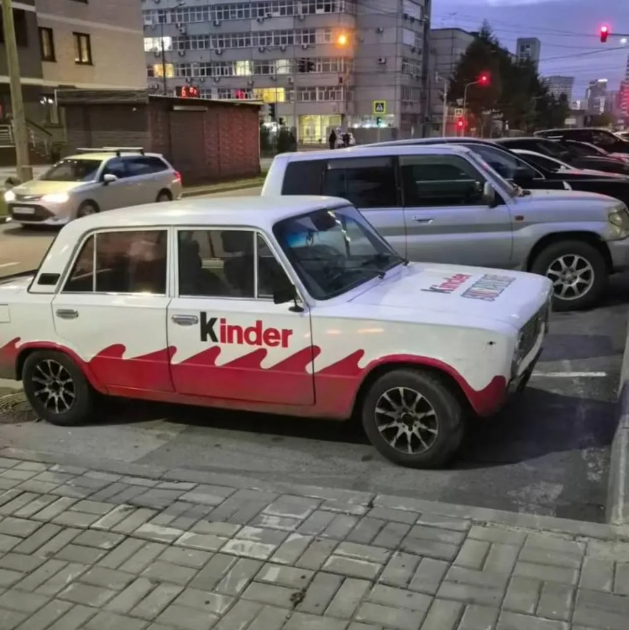 «Киндер-копейку» заметили на улицах Новосибирска😁