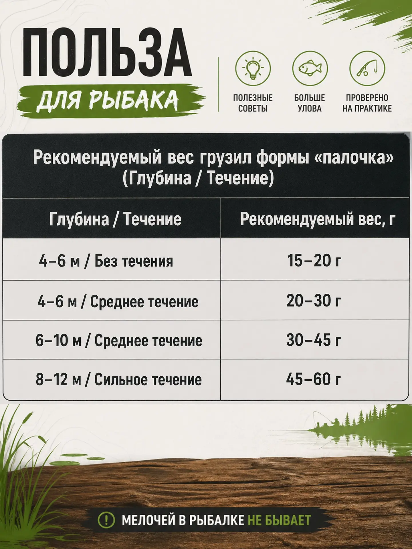 ⚙️ Использование шарообразного груза в отводном поводке при ловле на каменистом дне или...