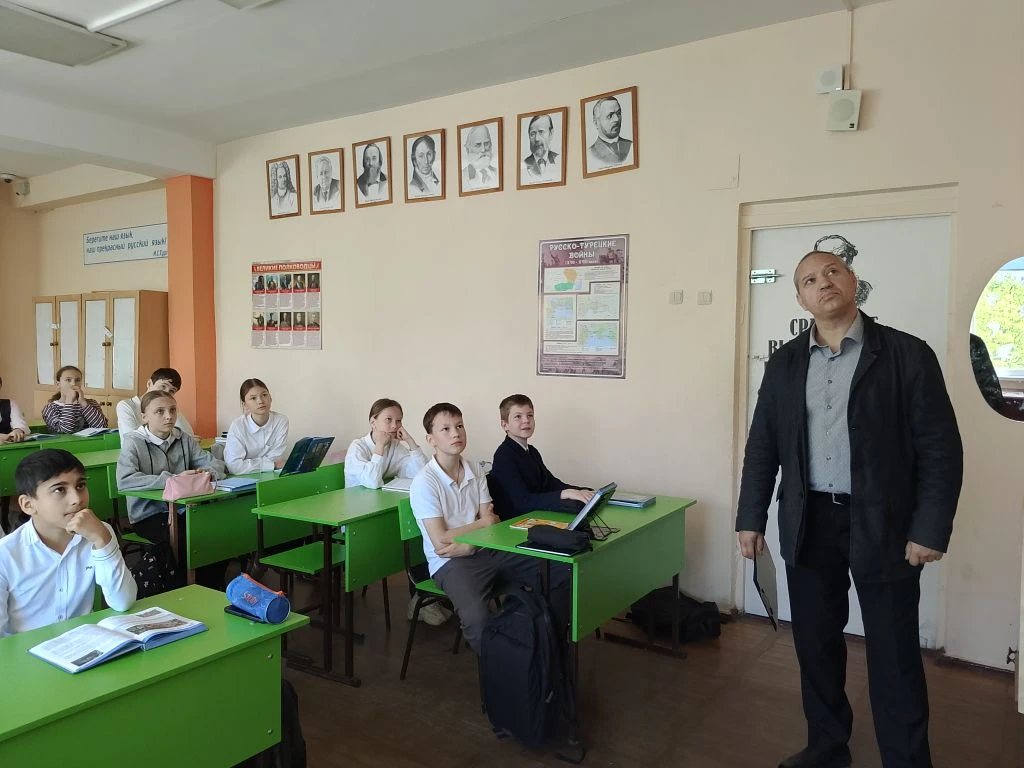 ⚠️ Важная беседа о безопасности и ответственности в 5-х классах!  Сегодня в нашей школе, МБОУ СОШ № 