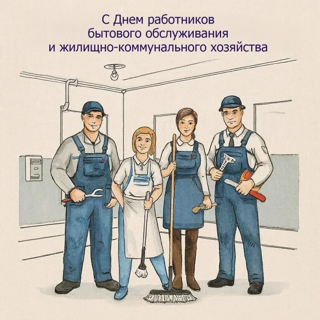 Уважаемые ветераны и работники бытового обслуживания и жилищно-коммунального хозяйства!