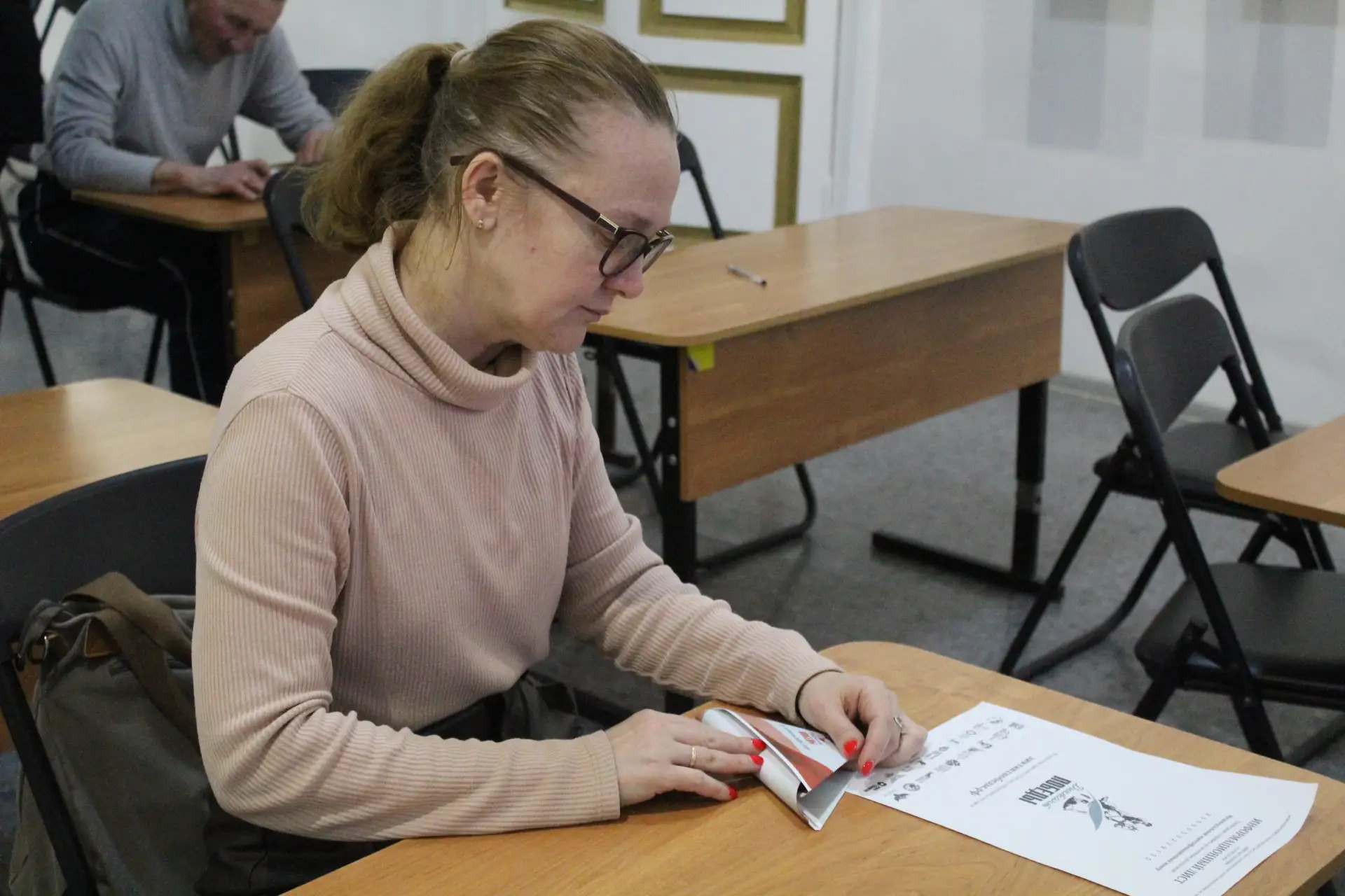 Сегодня в Камешковском историко-краеведческом музее прошла Международная патриотическая акция «Дикта