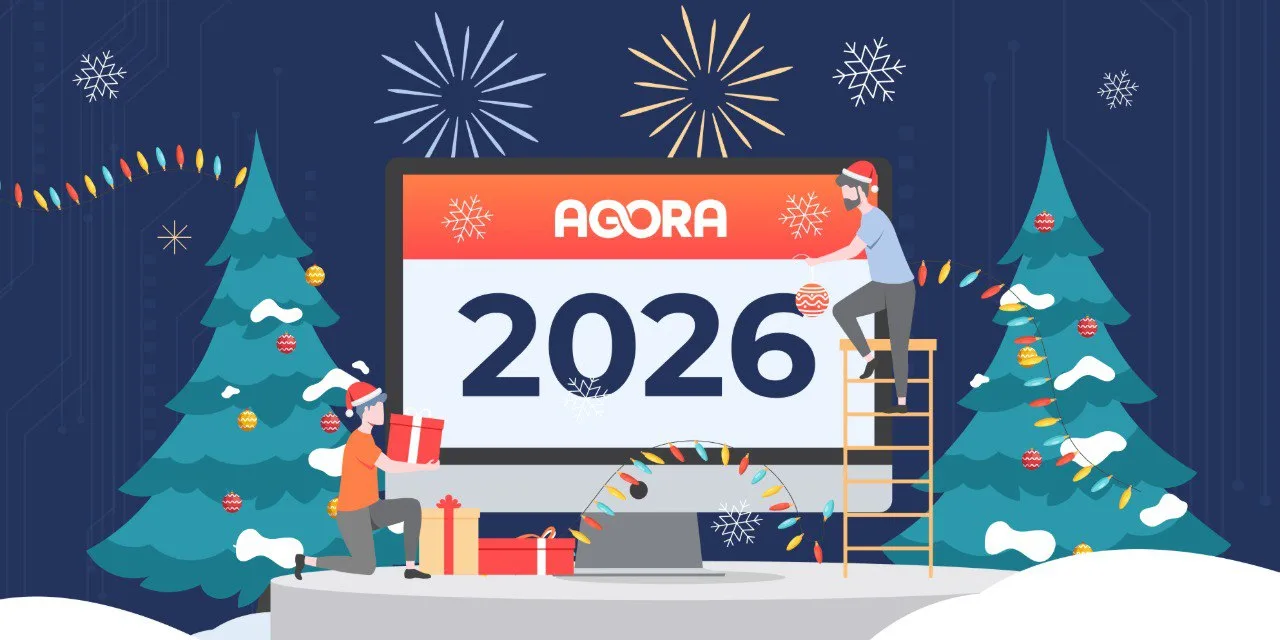 🎇🎄 AGORA поздравляет с наступающим 2026 годом!

Дорогие клиенты и партнёры, благодарим вас за дове