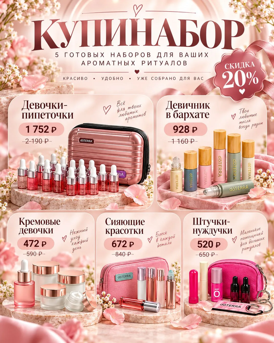 🌸Ароматные, важное обновление по октябрьскому «КУПИНАБОР»