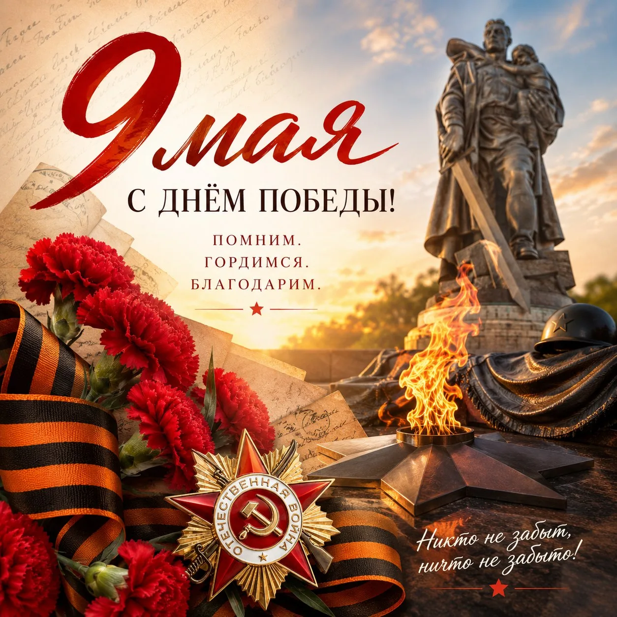 ✨️Сегодня мы отмечаем знаменательный праздник - День Победы. Он объединяет миллионы людей.