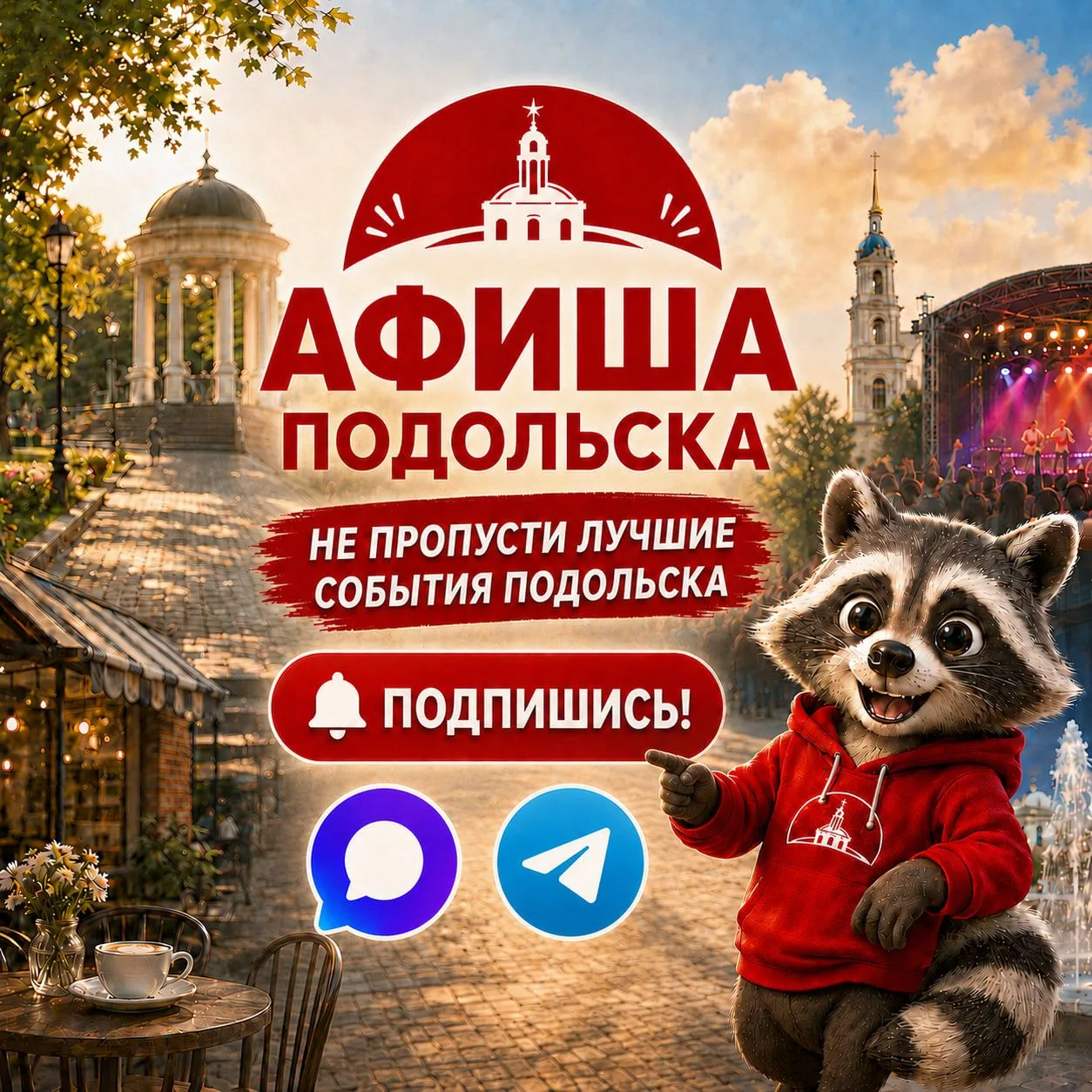 📍Самое интересное в Подольске — в одном месте