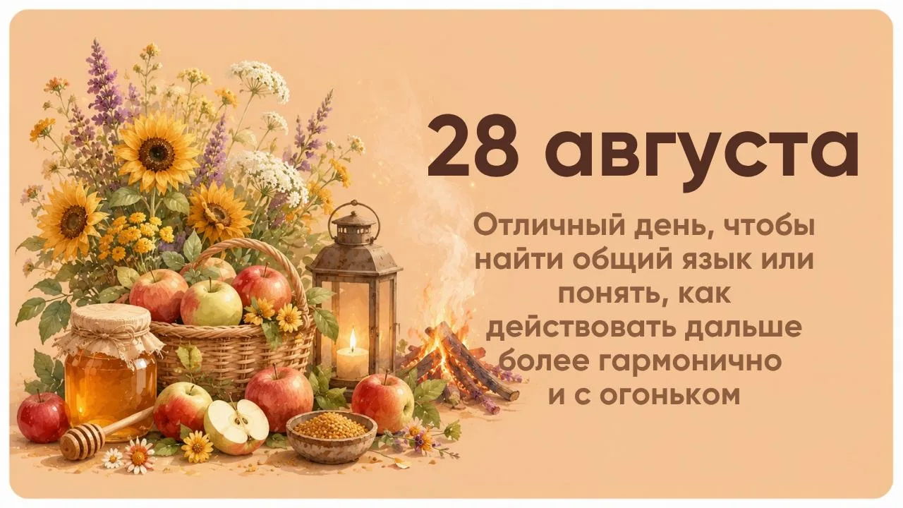 СОВЕТ ДНЯ ➡️ 28 АВГУСТА