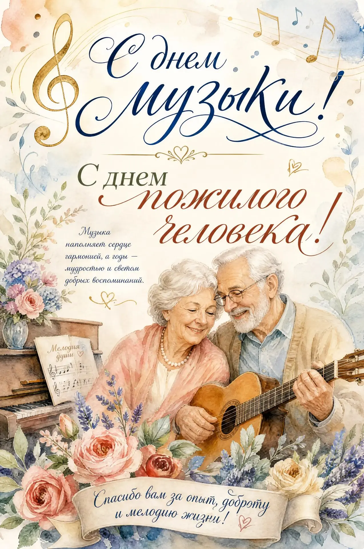Две мелодии октября: Музыка, объединяющая поколения