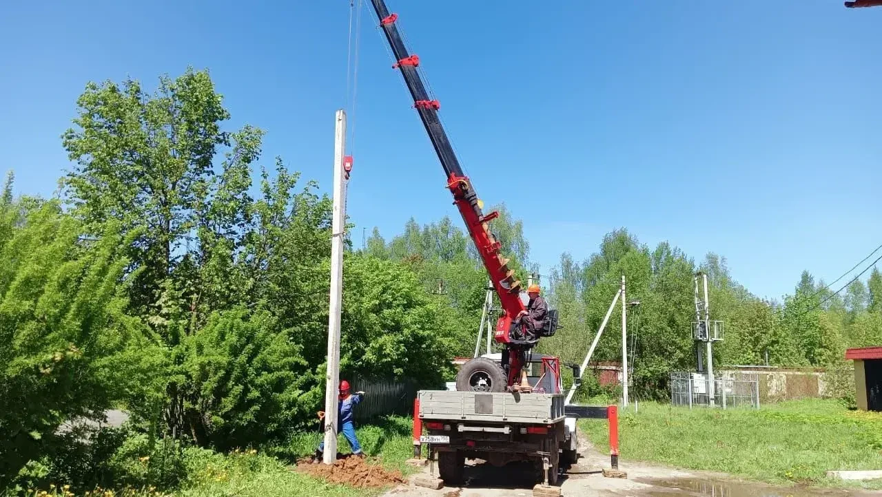 Более 3,5 тыс. жителей посёлка Сычёво и его окрестностей обеспечили надежным электросна...