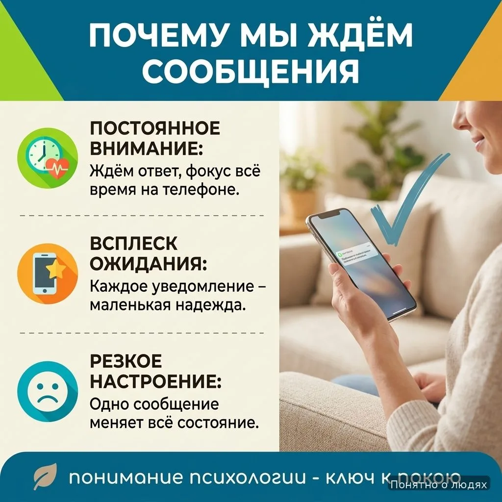 Почему мы ждём сообщения