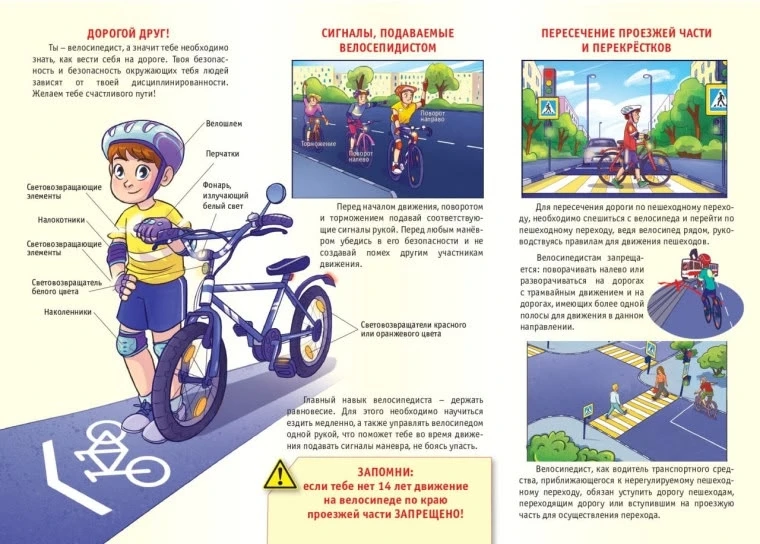 Школа  дорожной грамоты для велосипедиста.
