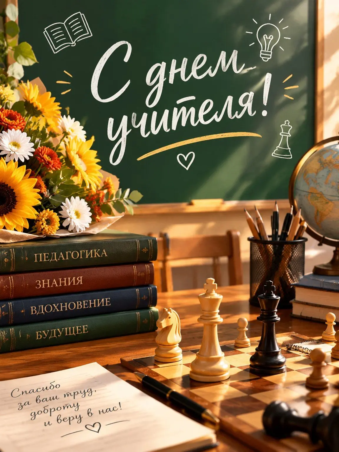 🎉 С Днём учителя, дорогие педагоги! 🎉