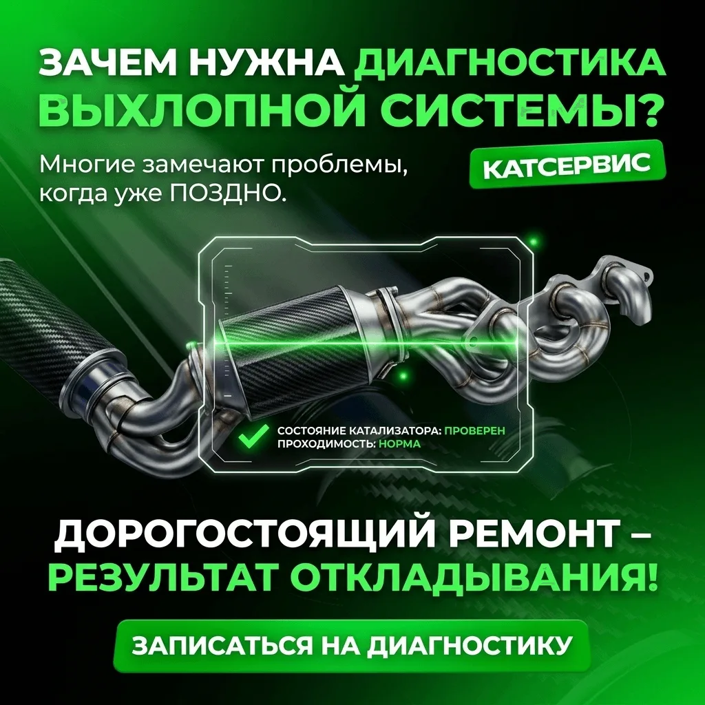 Почему важно проводить диагностику выхлопной системы автомобиля? 🚗💨

Многие автовладельцы вспомина