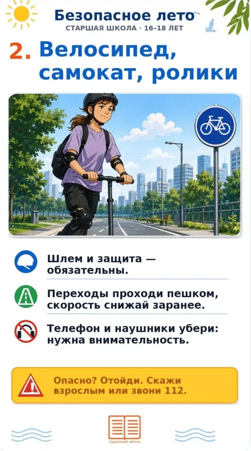 А эти памятки — для старшеклассников 16–18 лет. Те же важные темы, но уже на взрослом уровне: без за