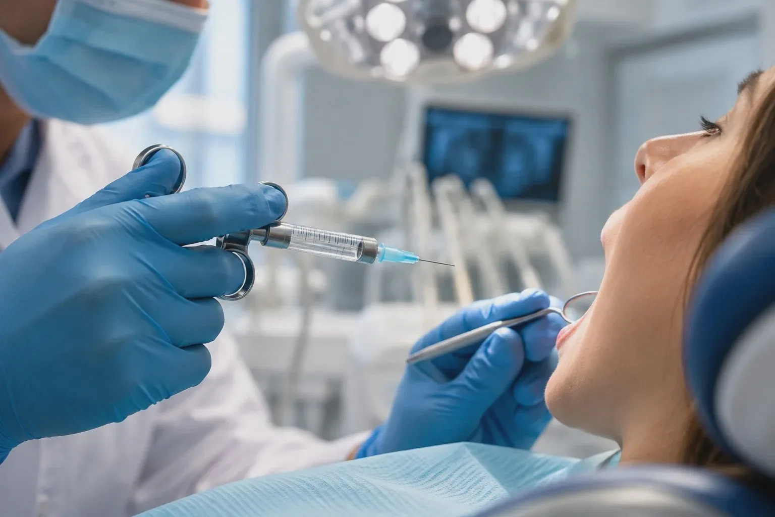 💉 Болезненные стоматологические манипуляции теперь проводят с анестезией