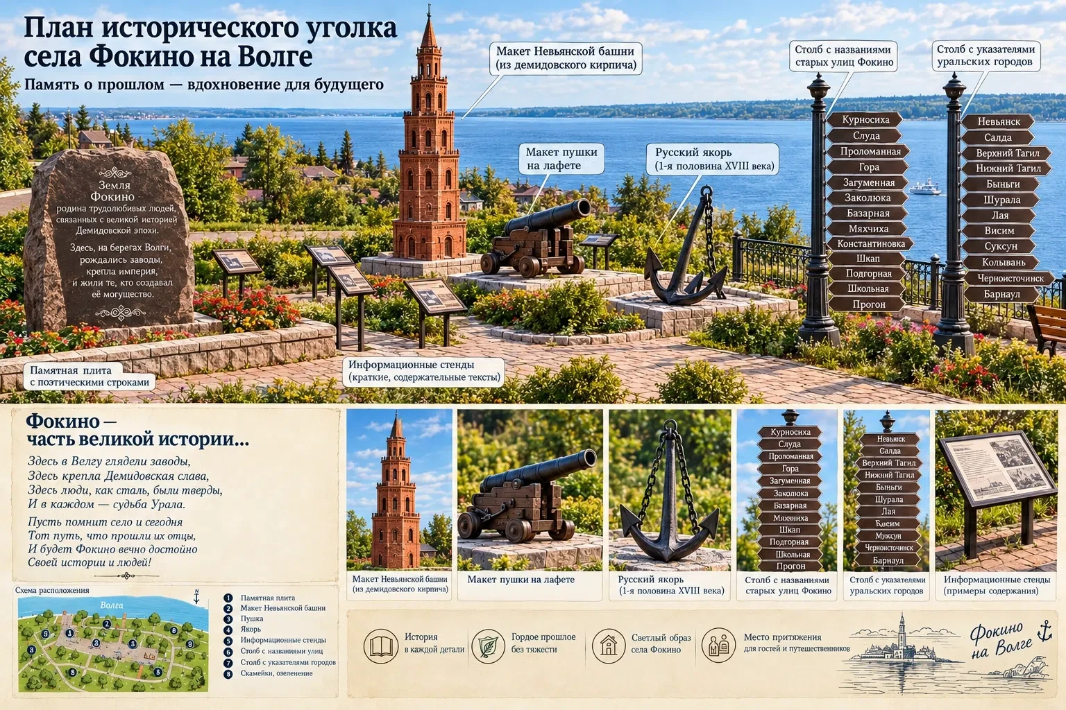 ФОКИНО. ПАМЯТЬ, КОТОРОЙ МЕСТО В КАМНЕ.
