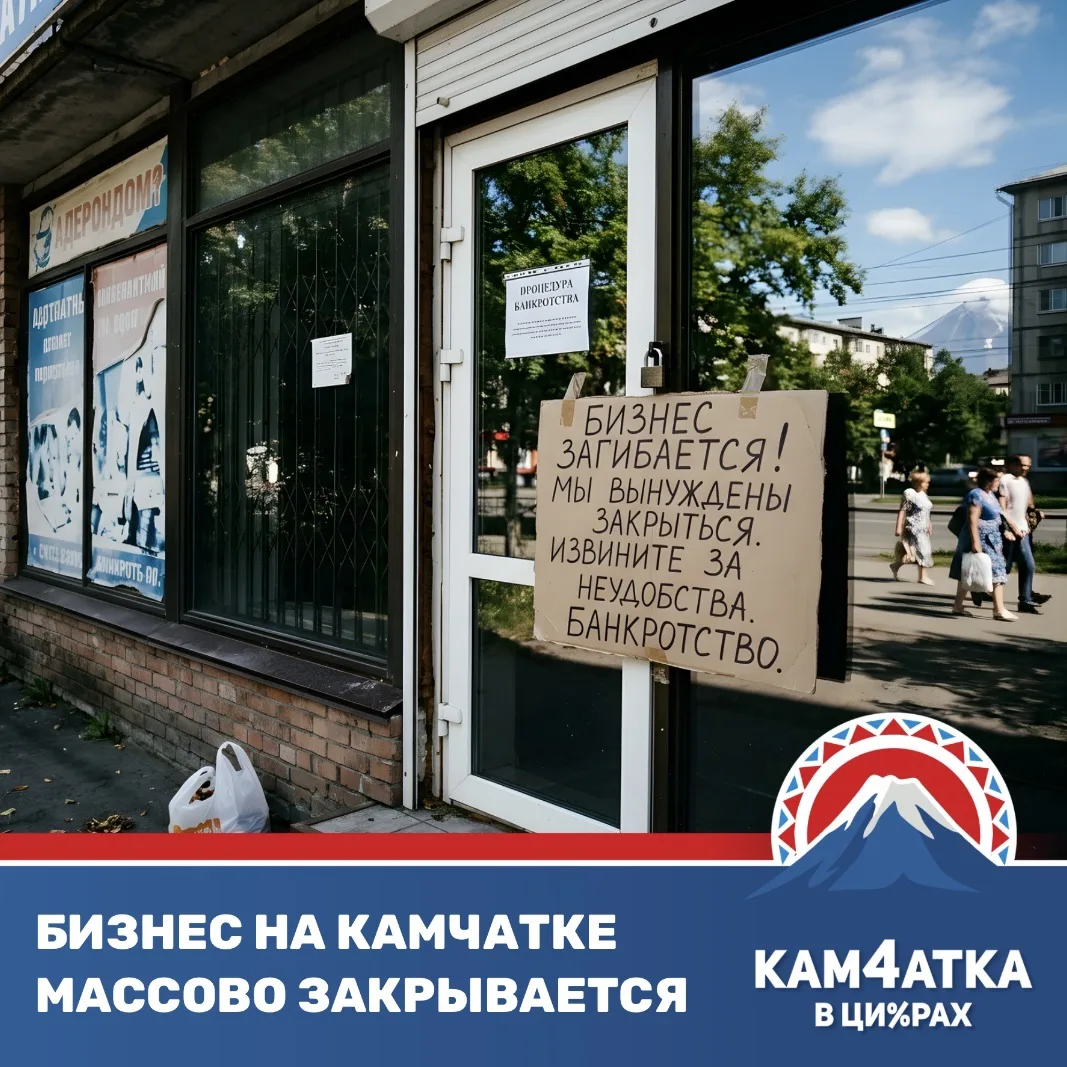 На Камчатке резко выросло число банкротов-бизнесменов

По итогам первого полугодия 2026 года количес