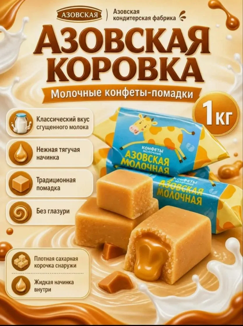 Коровка азовская 1 кг