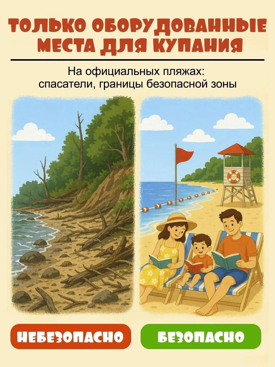 🌊 Тёплое солнце, шум волн и брызги воды — лето у водоёма дарит столько радости!

Мы подготовили кар