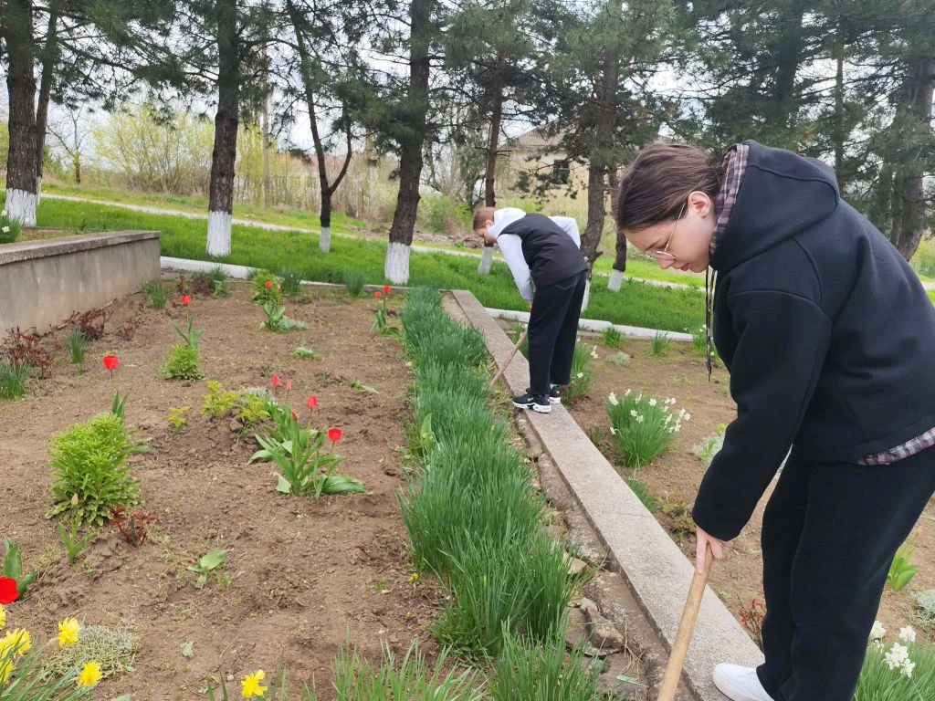 🌿 В рамках акции «Успей сказать спасибо» ученики 9-го класса МОУ СОШ № 7, Имени полног...
