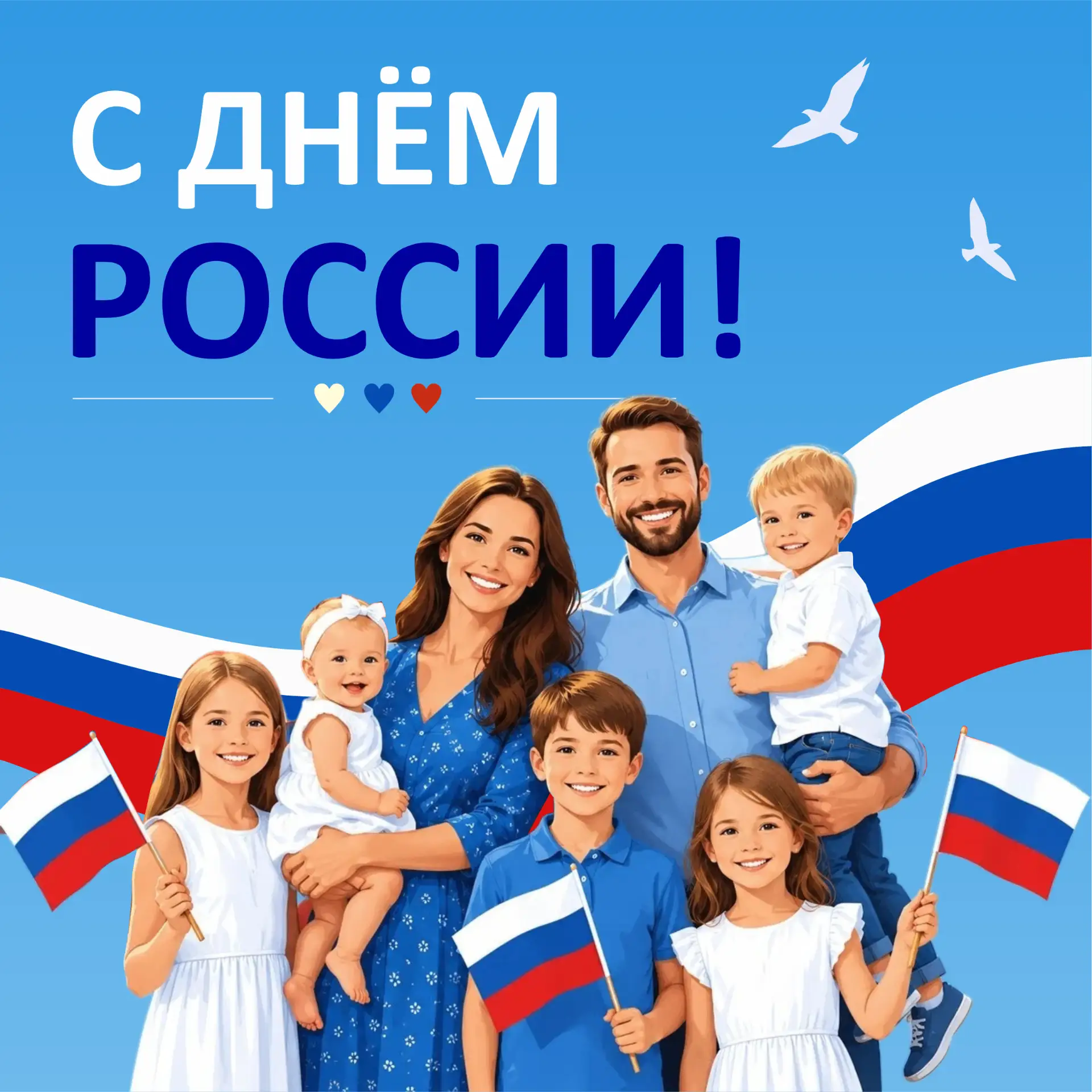 💫С Днем России!

Этот праздник объединяет всех, кто трудится на благо страны, кто своим ежедневным 