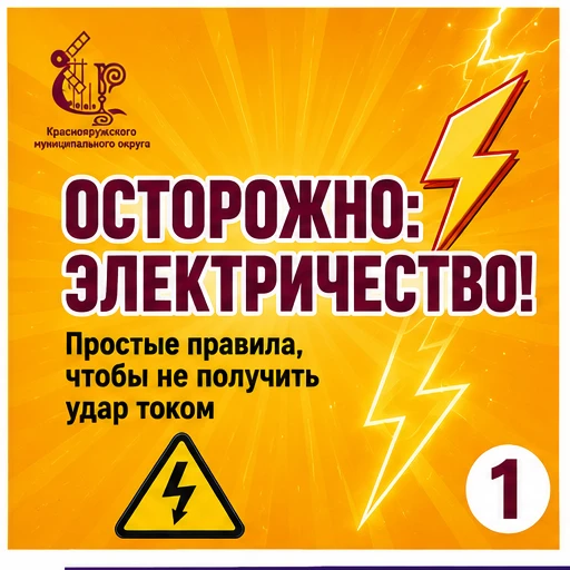 ⚡️ ЭЛЕКТРИЧЕСТВО НЕ ПРОЩАЕТ НЕОСТОРОЖНОСТИ!