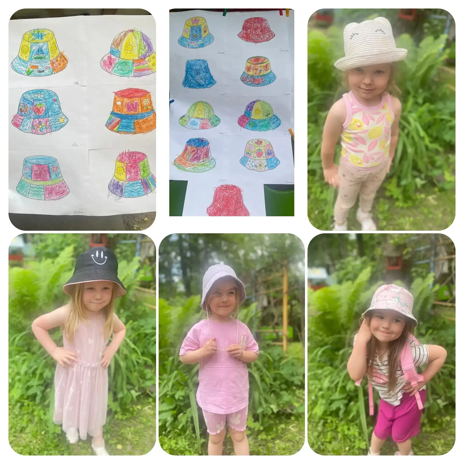 Конкурс панамок 💕🥰  группы 2 и 16👒