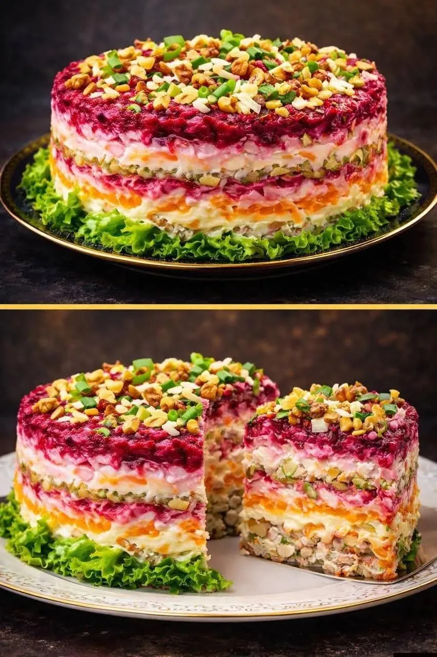 🎨 Салат «Калейдоскоп» - в 2 раза вкуснее "шубы": гости съели все до крохи

🧾 Ингредиенты
Картофель