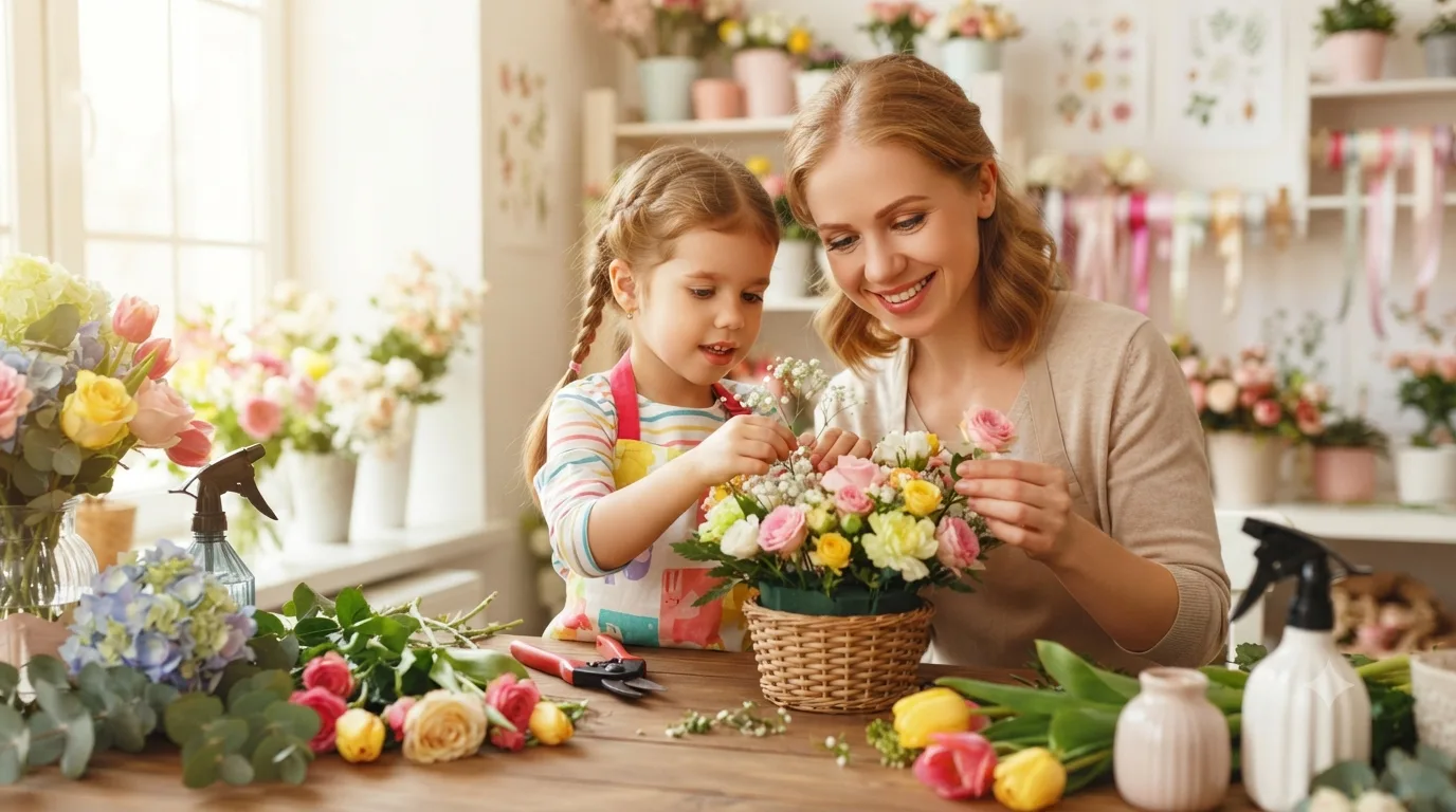 ​🎨 Сегодня — День флориста! 🌷

​Знаете ли вы, кто превращает обычные цветы в настоящие шедевры? Се