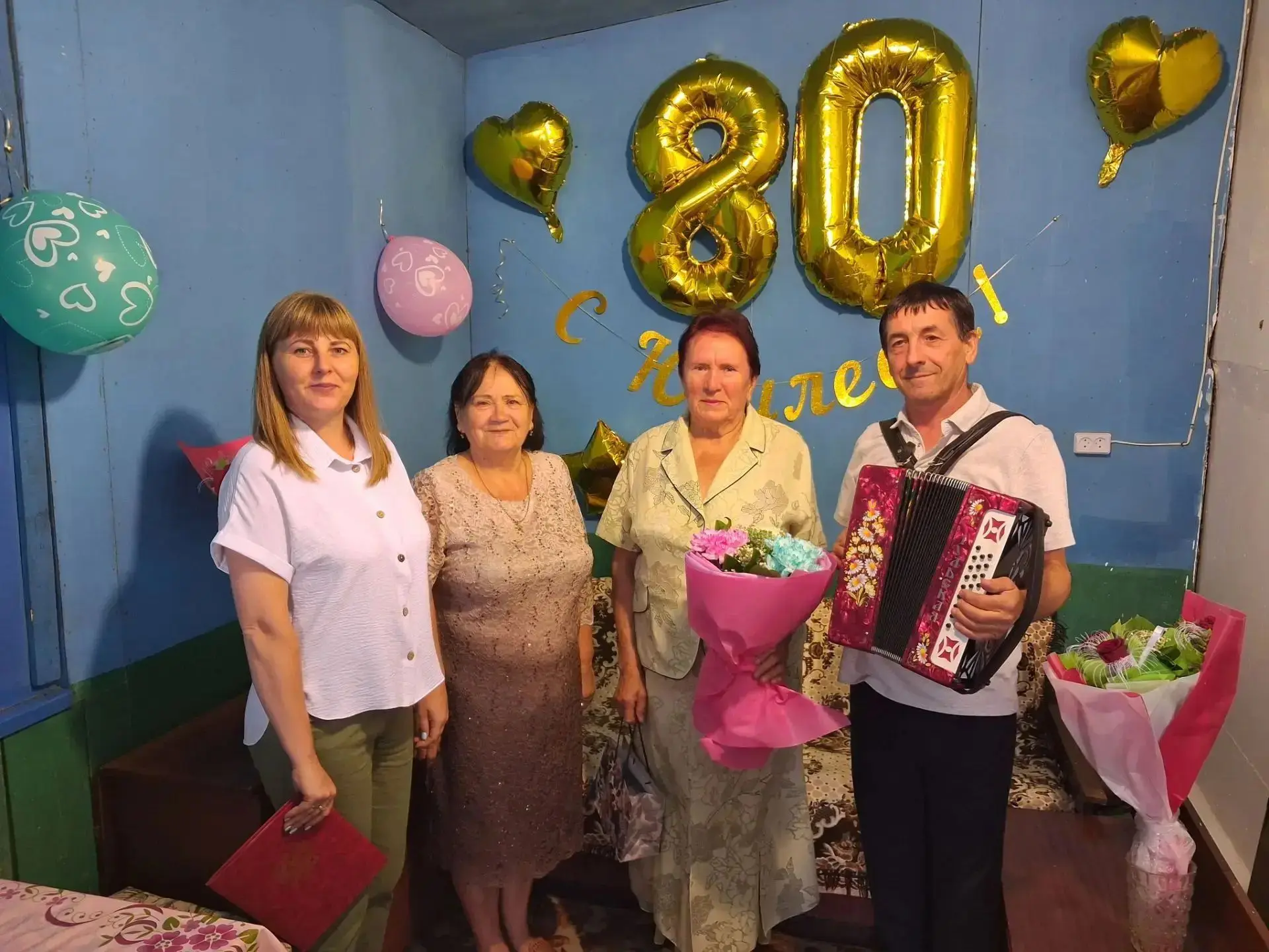 03 сентября свой 80-й День Рождения отмечает жительница хутора Данилов Груциновского се...