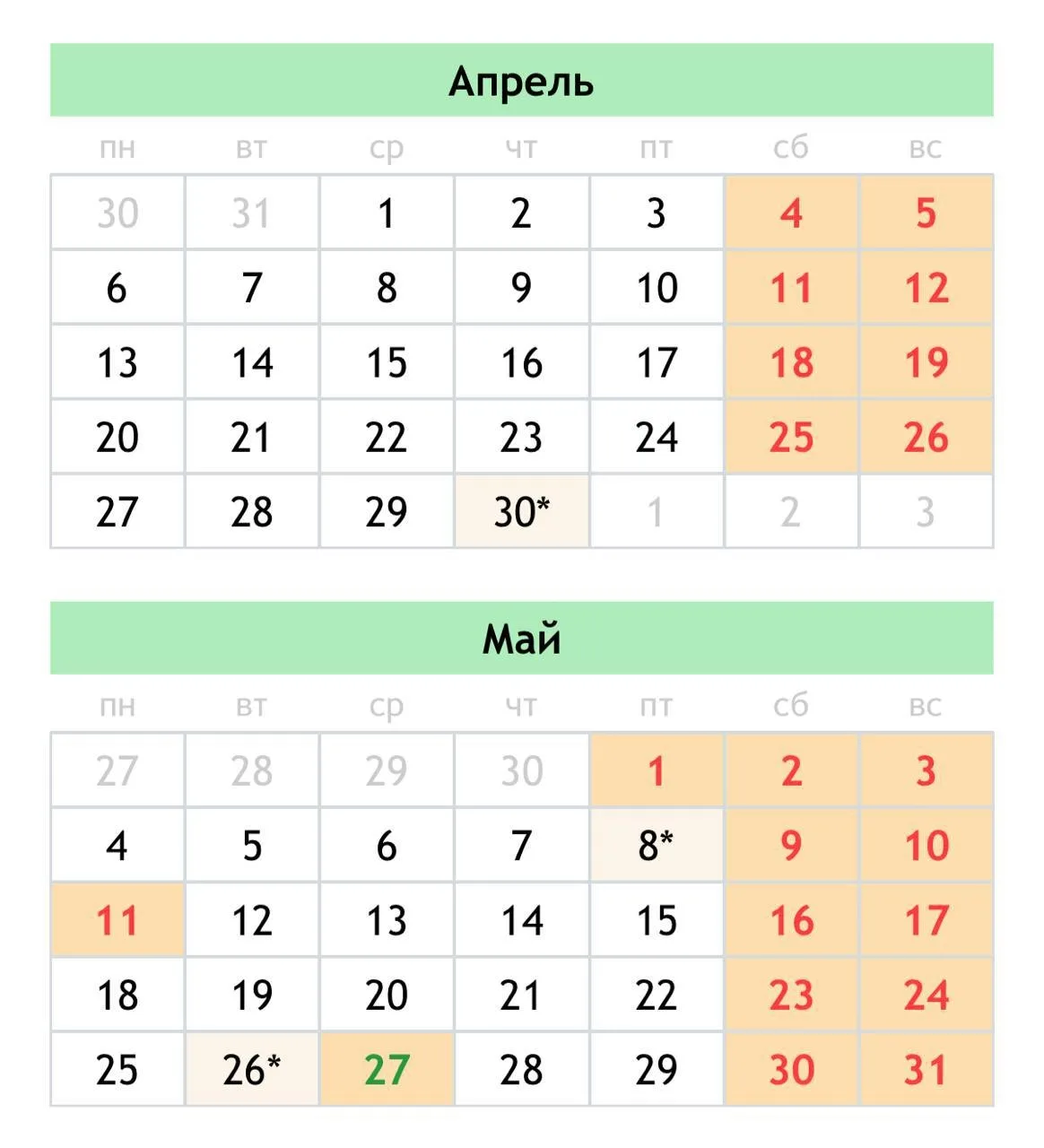 📆Эта неделя у жителей Татарстана будет сокращенной — уже в пятницу начнутся майские вы...
