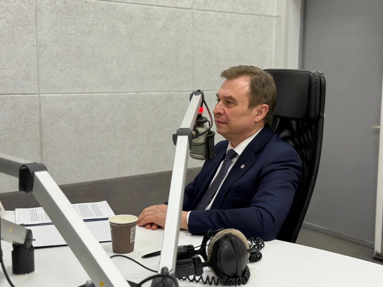 Ректор МГРИ на радио «Говорит Москва» 🎙  Вчера, 17 марта, ректор МГРИ Юрий Петрович Панов стал госте